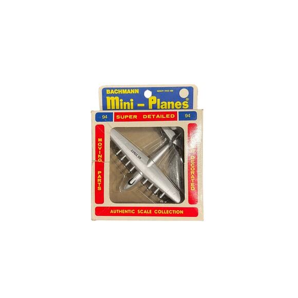 Vintage Bachmann mini planes #94 Hughes Hercules HK-1 - Picture 1 of 4